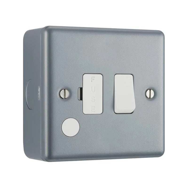Masterplug Metal Clad Switched Fused Connection Unit 13A - MC550F-01
