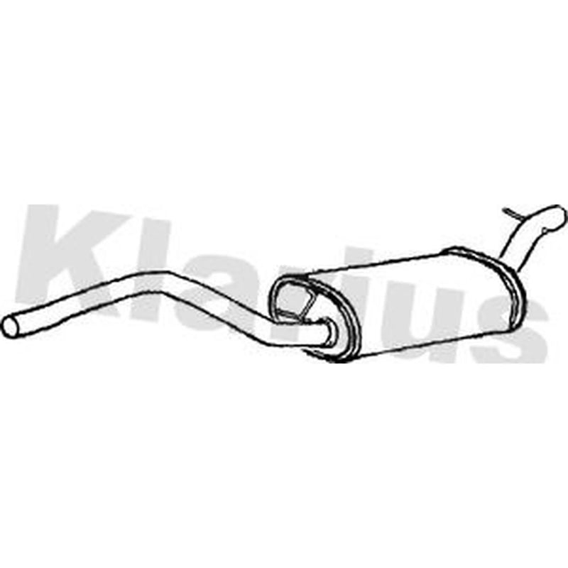 Klarius Box With Centre Pipe Centre FE780L