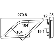 Hella Direction Indicator Light Right 2BA 013 331-341