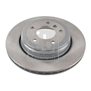 Febi 2 x Internally Vented Rear Brake Discs 24344