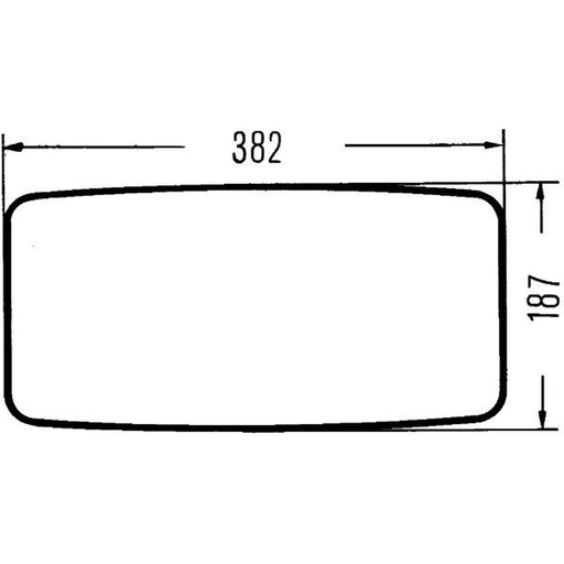 Hella Door / Wing Mirror both sides 8SB 003 290-001