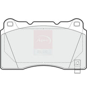 Apec Front Brake Pad Set PD3496