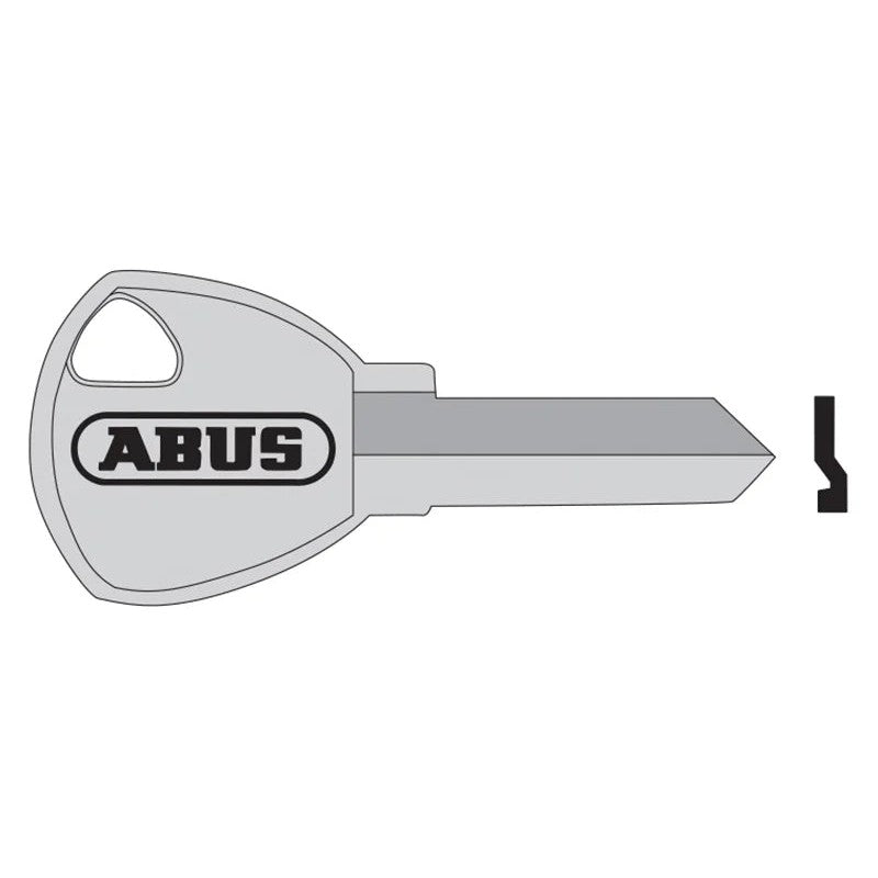 ABUS Mechanical 65/50 50mm +60 Old Key Blank - 10002896-01