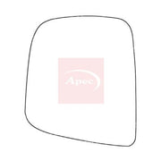 Apec Exterior Wing Mirror Glass Left AMS2647