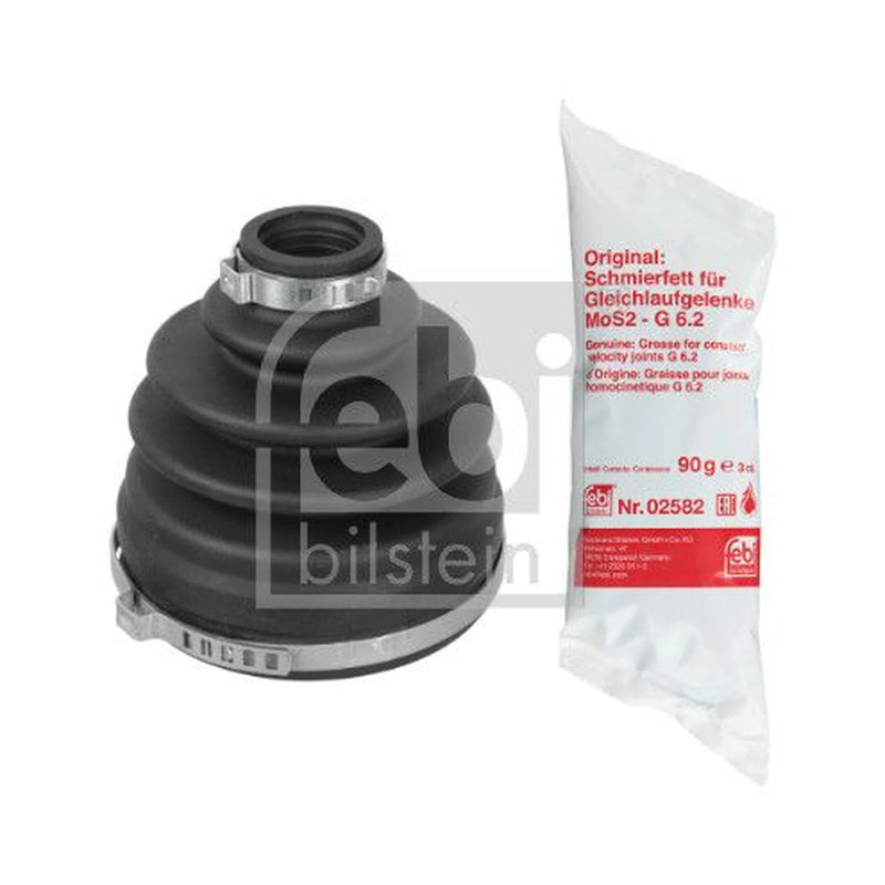 Febi Drive Shaft Bellow Kit transmission sided Rubber 172665