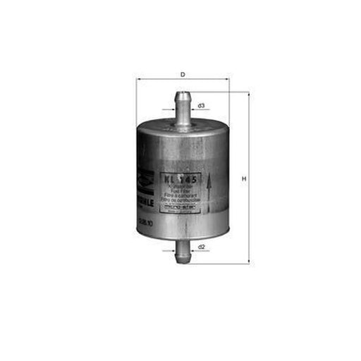 Mahle Fuel Filter Element KL 145