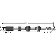 Borg & Beck Brake Hydraulic Hose Line Front Left BBH7392