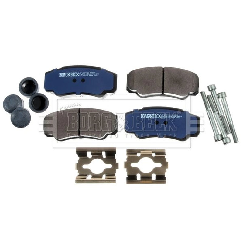 Borg & Beck 4 x Rear Brake Pad Set BBP1763