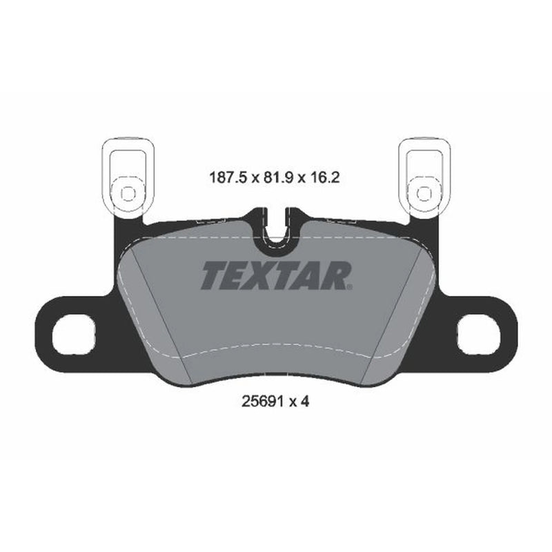 Textar Rear Brake Pad Set 2569103
