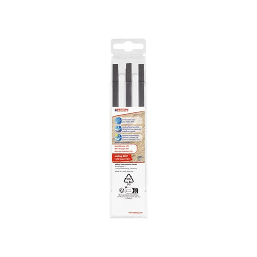 edding 8891 Refill 10H Lead Set, 6 Piece - 4-8891-6097