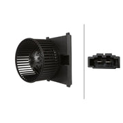Hella Heater Blower Fan 8EW 366 400-841