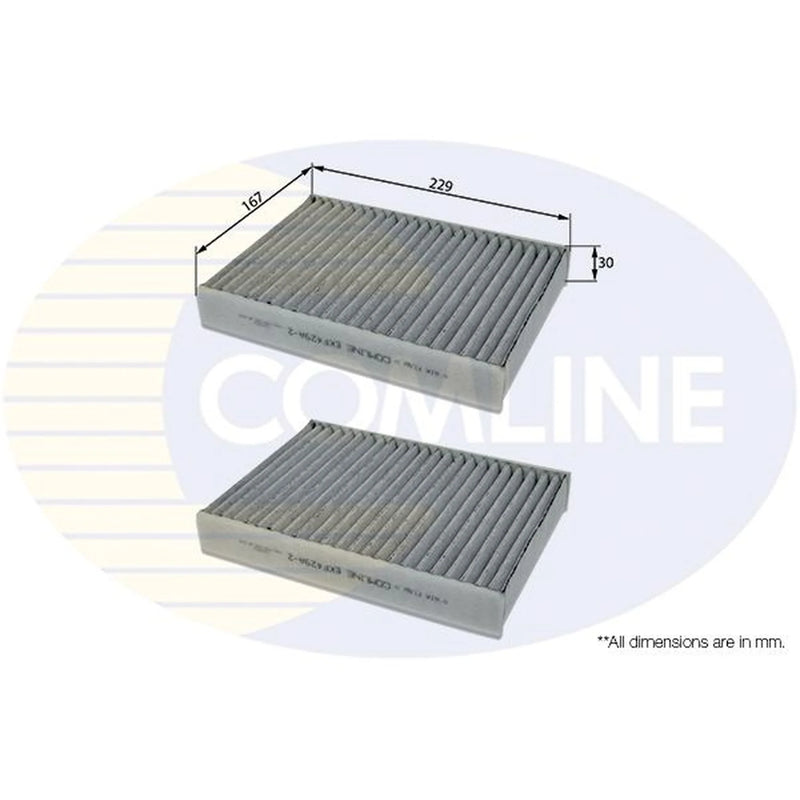 Comline Cabin Air Filter (Pollen Filter) EKF429A-2