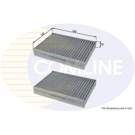 Comline Cabin Air Filter (Pollen Filter) EKF429A-2