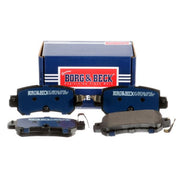 Borg & Beck 4 x Rear Brake Pad Set BBP2365