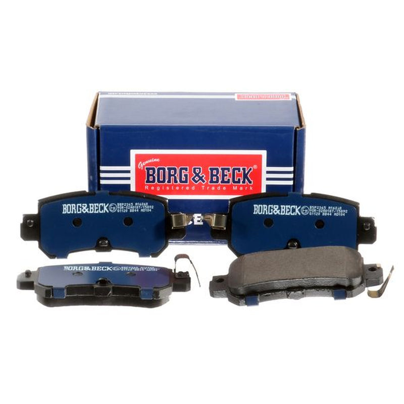 Borg & Beck 4 x Rear Brake Pad Set BBP2365