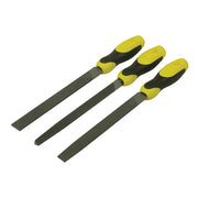 STANLEY® Hand Tools Handled File Set, 3 Piece - 0-22-464