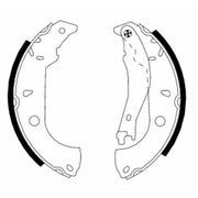 Mintex Brake Shoe Set Axle Kit MFR267