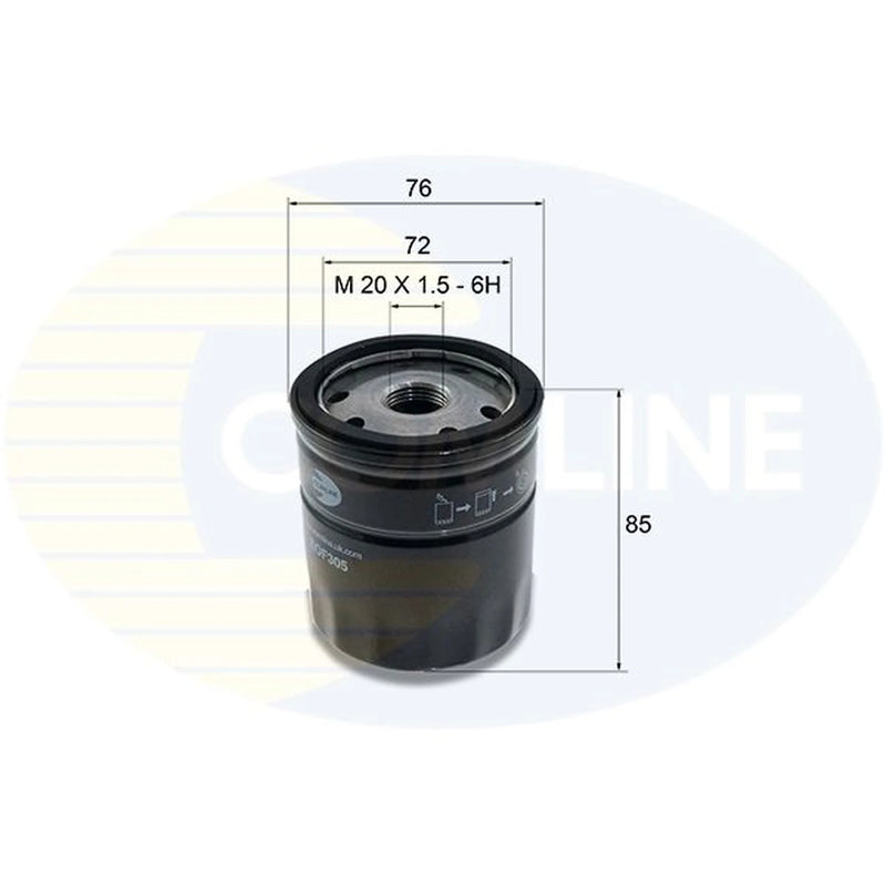 Comline Engine Oil Filter EOF305