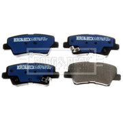 Borg & Beck 4 x Rear Brake Pad Set BBP2563