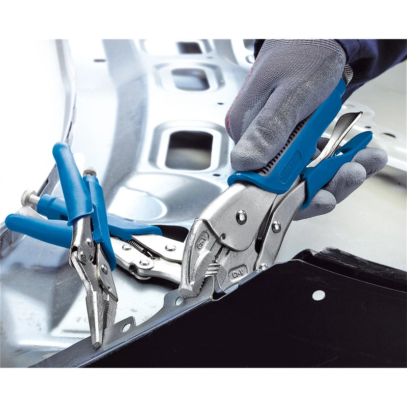 Draper Self Grip Pliers Set 3 Piece - Chrome Vanadium Steel