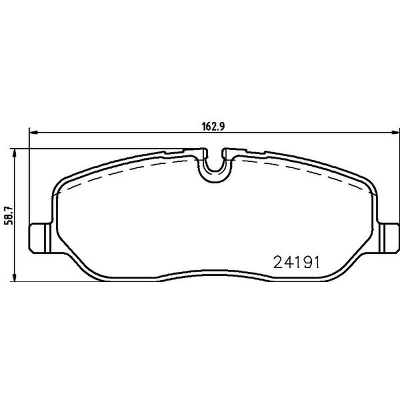 DON Front Brake Pad Set PCP2176