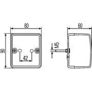 Hella Lamp S W78 2SA Left 2SA 996 012-091 11308012 2SA 996 012-091