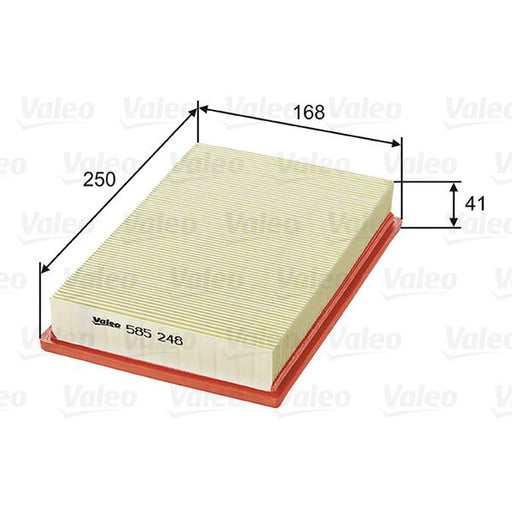 Valeo Engine Air Filter 585248