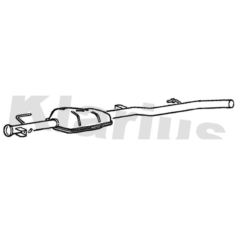 Klarius Box With Centre Pipe Centre RN736V