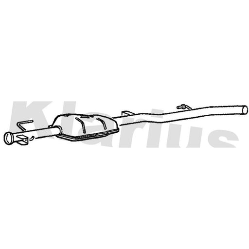 Klarius Box With Centre Pipe Centre RN736V