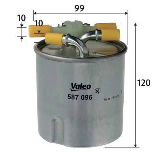 Valeo Fuel Filter Element 587096