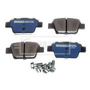 Borg & Beck 4 x Rear Brake Pad Set BBP1718