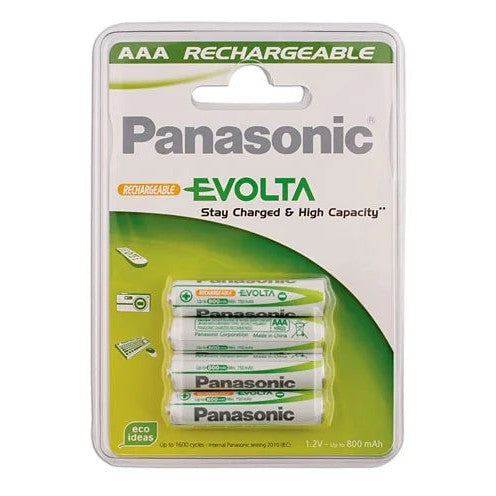 Panasonic Evolta Rechargeable AAA Battery 4pc x 12 - CPL