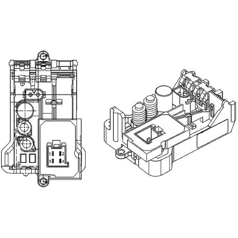 Mahle Heater Blower Regulator ABR 8 000P