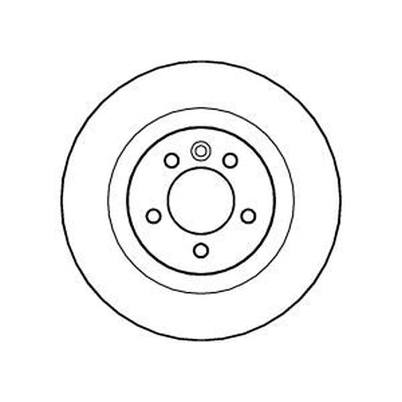 Abtex 2 x Vented Front Brake Discs BD1286V