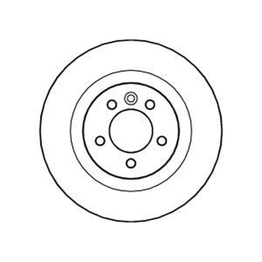 Abtex 2 x Vented Front Brake Discs BD1286V