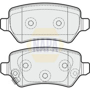 NAPA Rear Brake Pad Set NBP1618