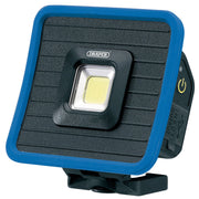 Draper COB LED Mini Flood Light 10W 1000 Lumens Rechargeable