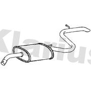 Klarius Box With Tail Pipe Rear HY235W