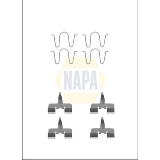 NAPA Brake Pad Accessory Fitting Kit Rear NFK1327
