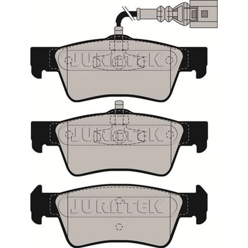 Juratek Rear Brake Pad Set JCP063