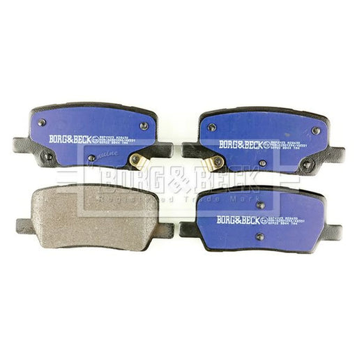 Borg & Beck 4 x Rear Brake Pad Set BBP2925