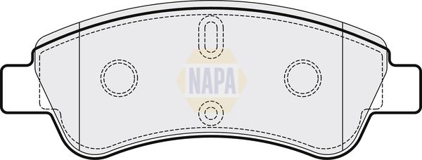 NAPA Front Vented & Rear Vented Brake Discs & Pads fits CITROËN DS PEUGEOT