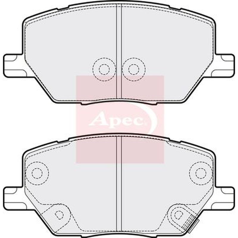 Apec Front Brake Pad Set PAD2065