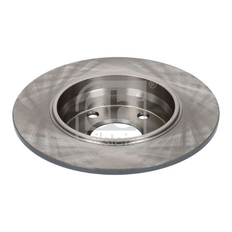 Febi 2 x Solid Rear Brake Discs 1001792