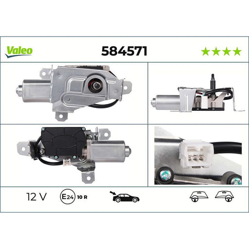Valeo Front/Rear Wiper Motor Rear 584571