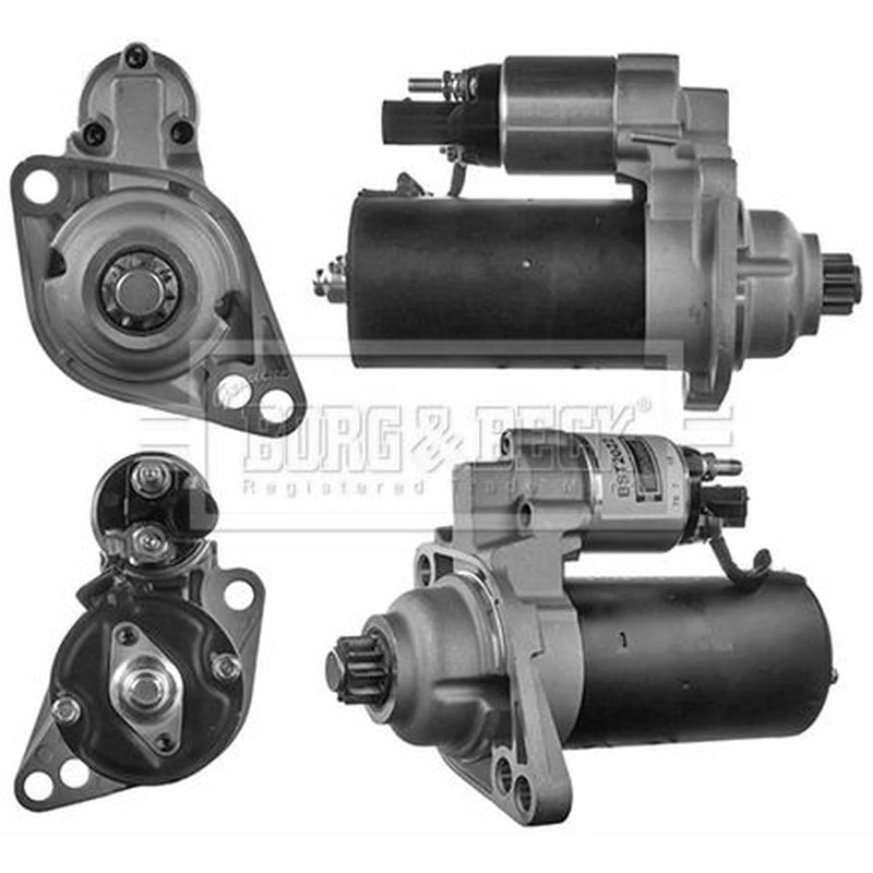 Borg & Beck Starter Motor 12V 2kW 10 Teeth BST2022