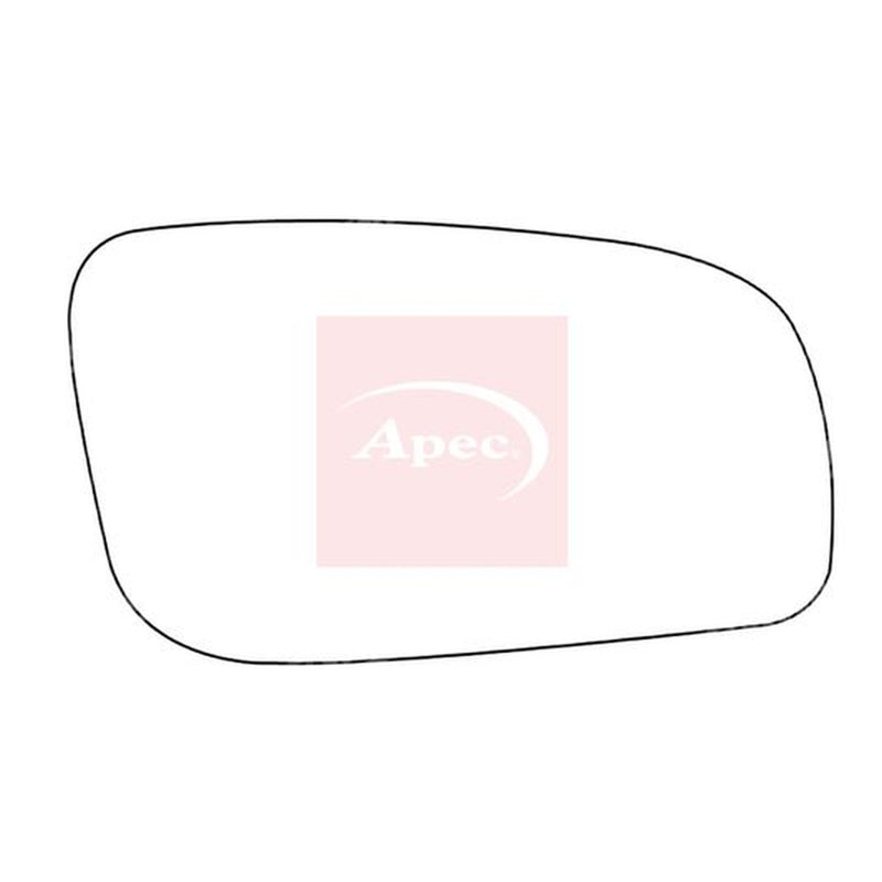Apec Exterior Wing Mirror Glass Right AMS2198