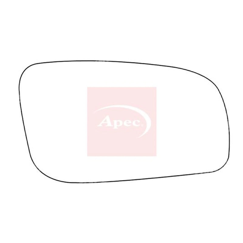 Apec Exterior Wing Mirror Glass Right AMS2198