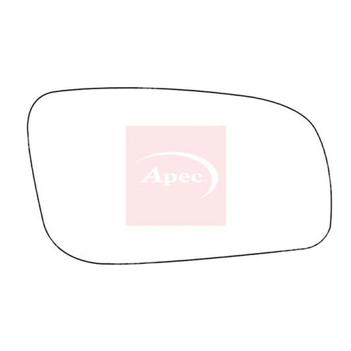 Apec Exterior Wing Mirror Glass Right AMS2198