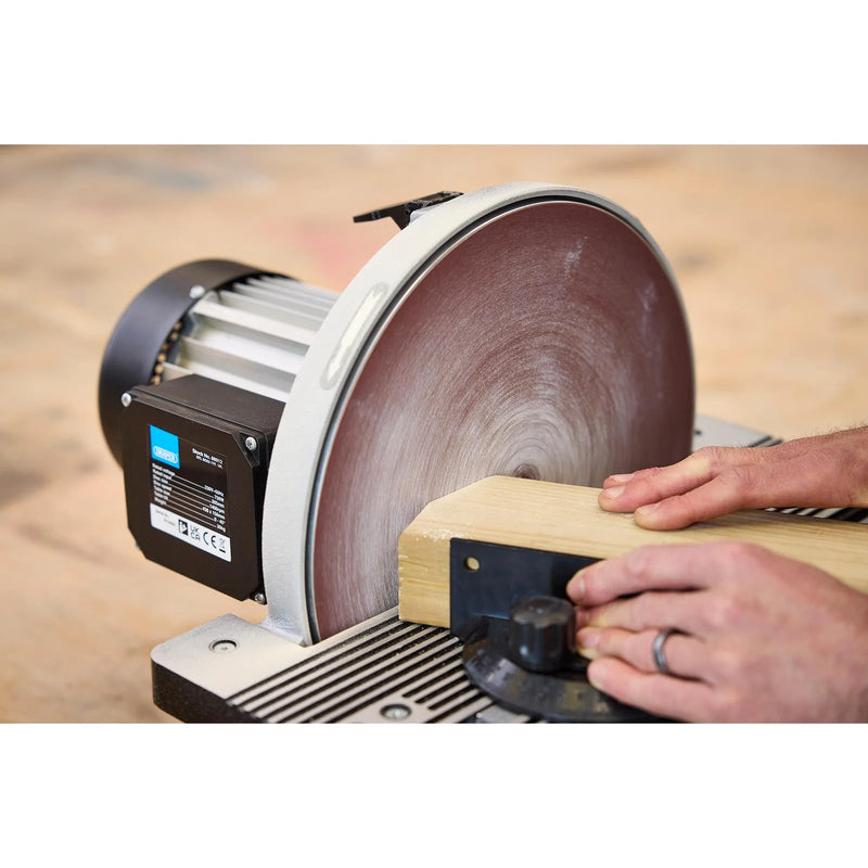 Draper Disc Sander 305mm 750W with Dust Extraction